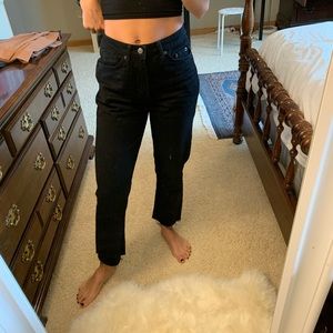 Topshop Straight Leg Jean